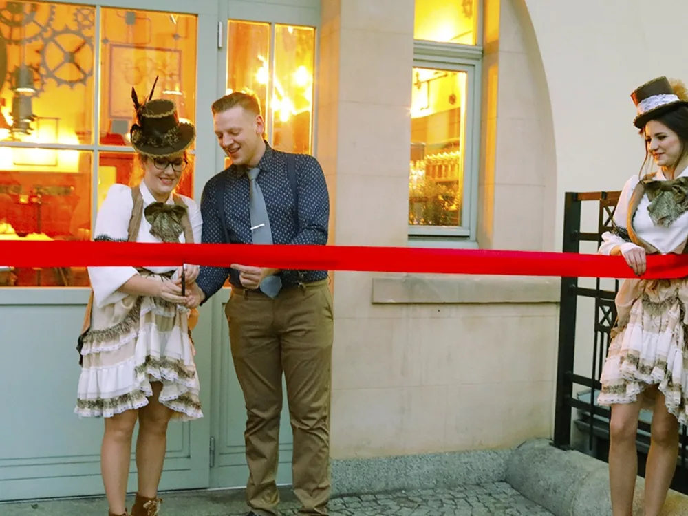 Otwarcie restauracji Paśnik na dworcu w Świdnicy