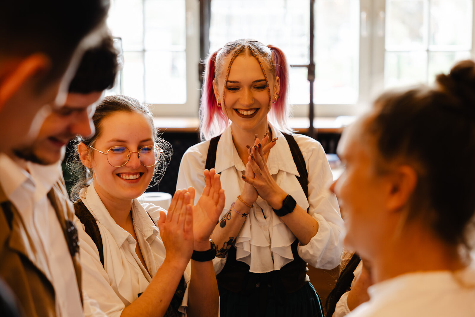 Zespół restauracji Paśnik w Świdnicy podczas wspólnego spotkania